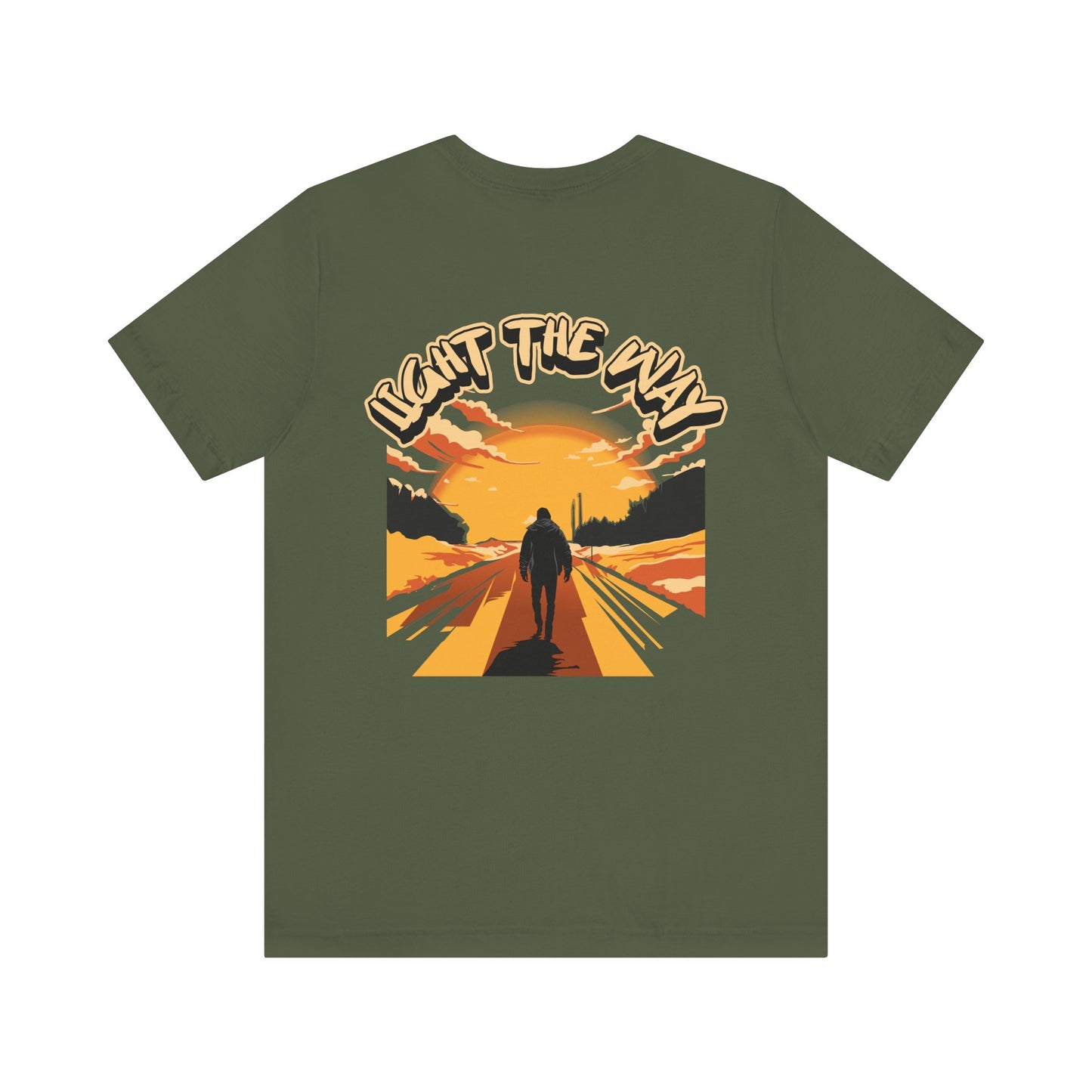 Silhouette Tee - Light the Way Design