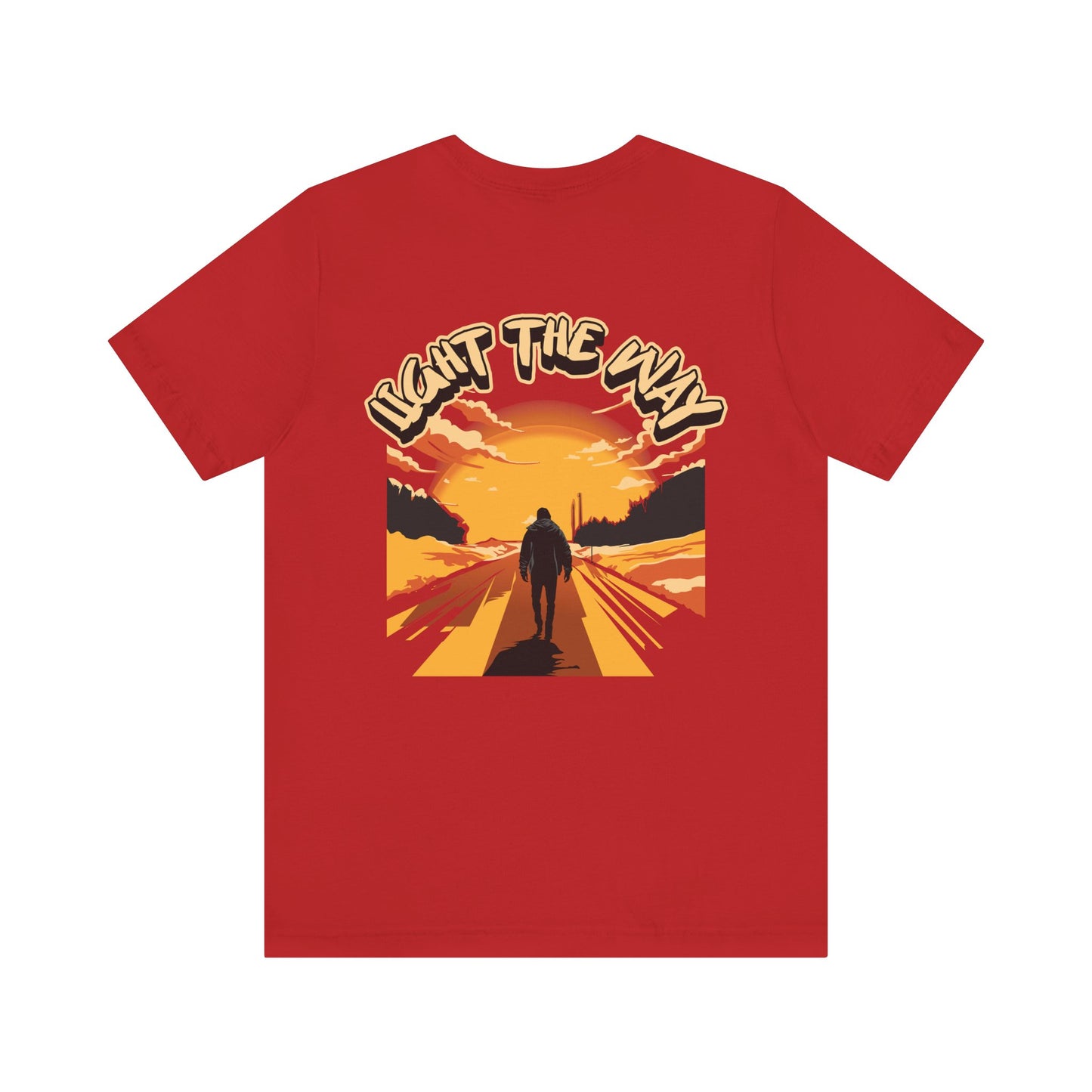 Silhouette Tee - Light the Way Design