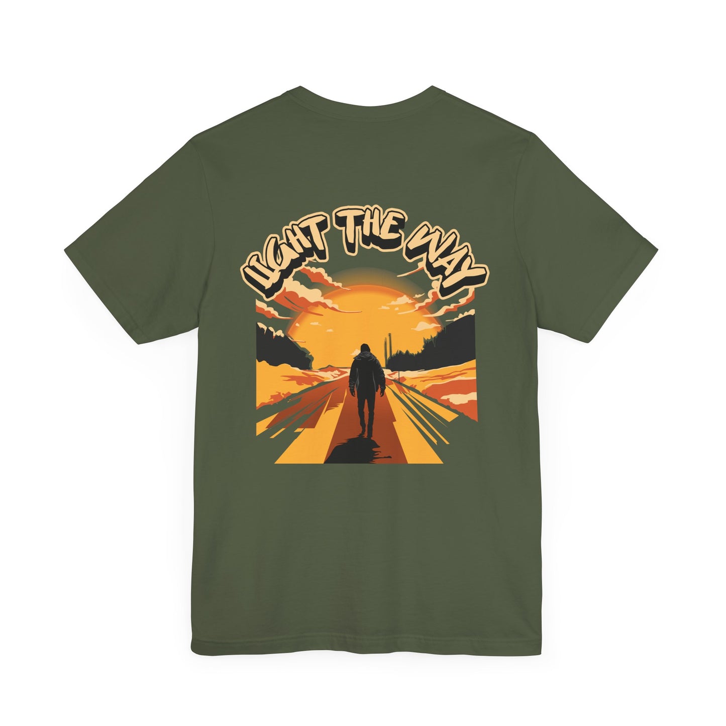 Silhouette Tee - Light the Way Design